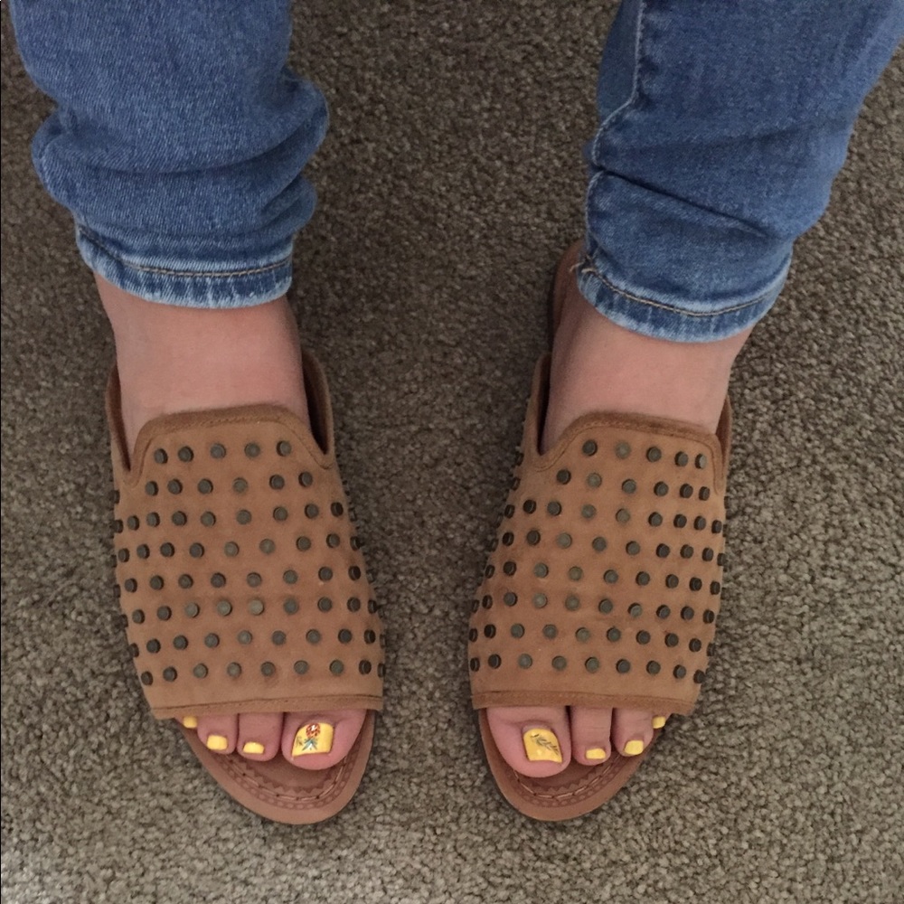 Jessica Simpson - Khloe studded slides/sandals